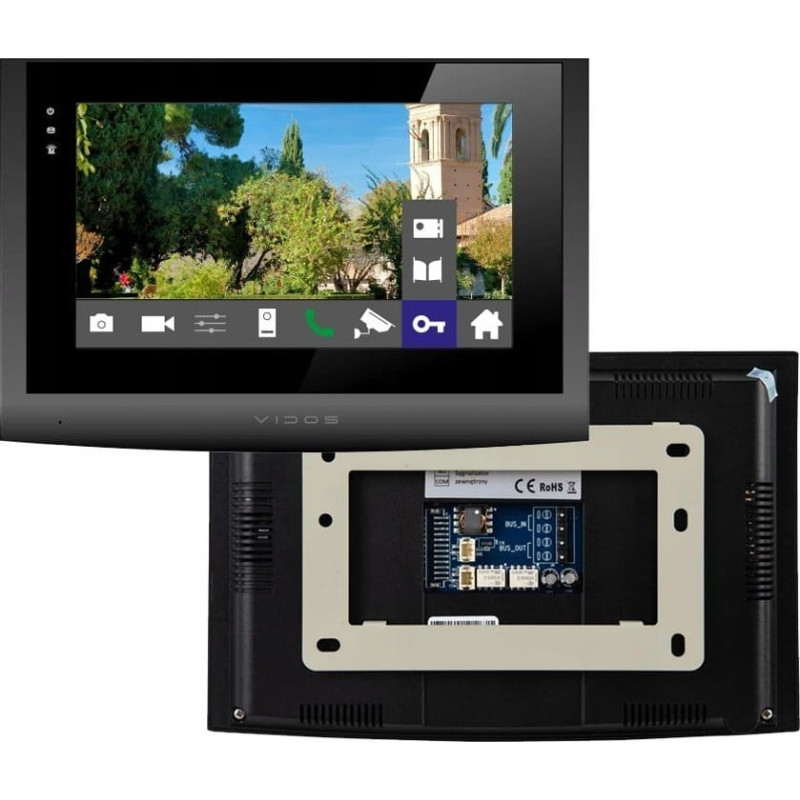 Vidos Monitor wideodomofonu VIDOS 2IP M200B