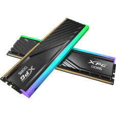 Adata Pamięć ADATA ADATA DDR5 - 48GB - 6400 - CL - 32 (2x 24 GB) dual kit, RAM (black, AX5U6400C3224G-DTLABRBK, Lancer Blade RGB, INTEL XMP, AMD EXPO)