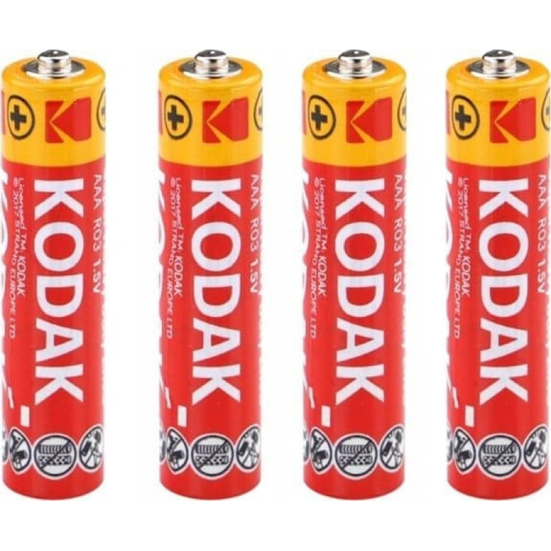 Kodak 60x Bateria Baterie Paluszek Kodak R03 R3 Aaa 1,5v