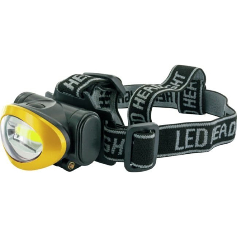 Schwaiger Latarka Schwaiger Schwaiger LED Stirnlampe 120 Lumen schwarz/gelb