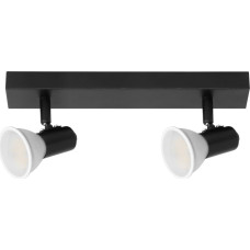 Orno Lampa sufitowa Orno RIO SP 2, oprawa ścienno-sufitowa, GU10 max. 2x60W, IP20, czarna