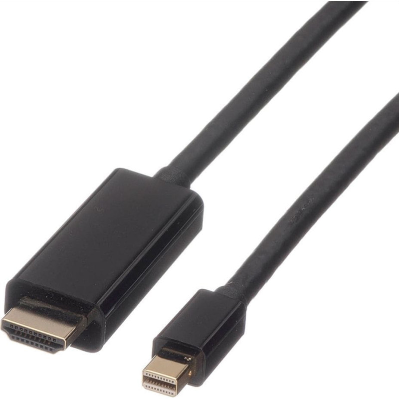 Roline Kabel Roline DisplayPort Mini - HDMI 1m czarny (JAB-3360277)