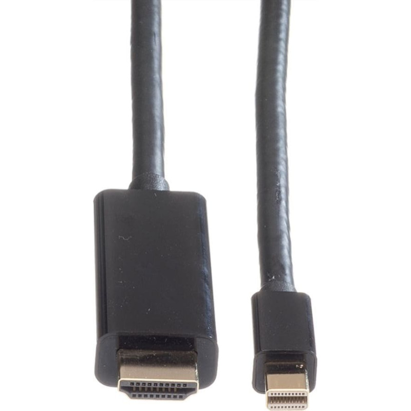 Roline Kabel Roline DisplayPort Mini - HDMI 1m czarny (JAB-3360277)