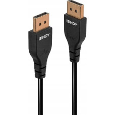 Lindy Kabel Lindy Cable Lindy Slim DisplayPort 1.4 Cable Lindy 0,5m