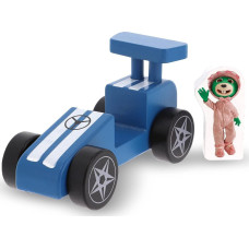 Trefl TREFL Zabawka drewn.Racing car BLUE 61697