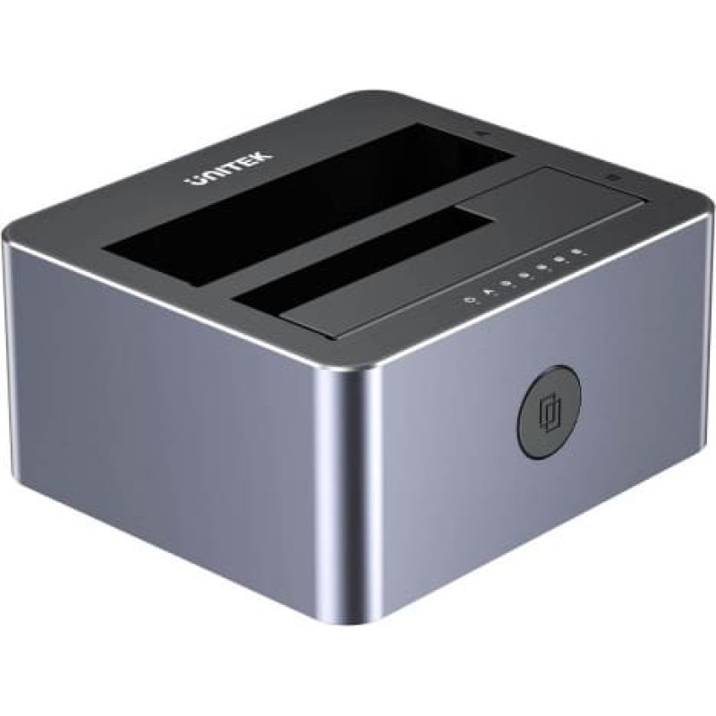 Unitek Dual Bay Staion Clone SATA6G 2.5/3.5; USB-C