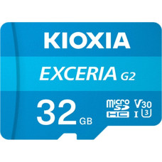 Kioxia Karta Kioxia Exceria G2 SDHC 32 GB Class 10 UHS-I U3 A1 V30 (LMEX2L032GG2)