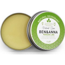 Ben&Anna BEN ANNA_Natural Deodorant naturalny dezodorant w kremie w metalowej puszce Persian Lime 45g
