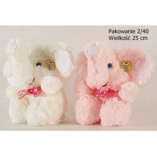 Deef Słoń z kokardą 25 cm