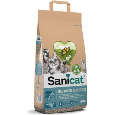 Sanicat Żwirek dla kota Sanicat Recycled Celulose, żwirek, uniwersalny, celuzola, 20 L, kompostowalny
