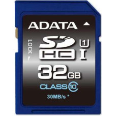 Adata Karta ADATA Premier SDHC 32 GB Class 10 UHS-I/U1  (ASDH32GUICL10R)