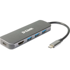 D-Link HUB USB D-Link D-Link DUB-2333  5-in-1 USB-C Hub mit HDMI/USB-PD retail