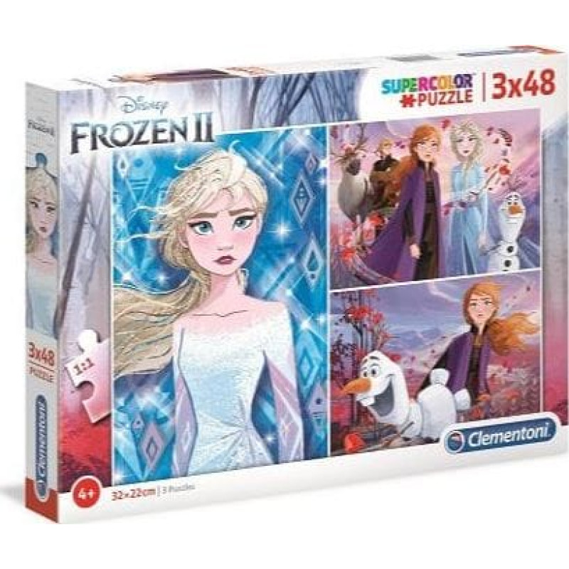 Clementoni Puzzle 3x48el Kraina Lodu 2 25240