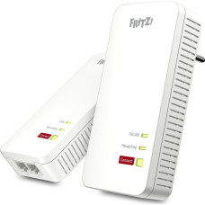 AVM Adapter powerline AVM AVM FRITZ!Powerline 1240 AX WLAN Set Gigabit-Powerline und WiFi 6 energiesparend