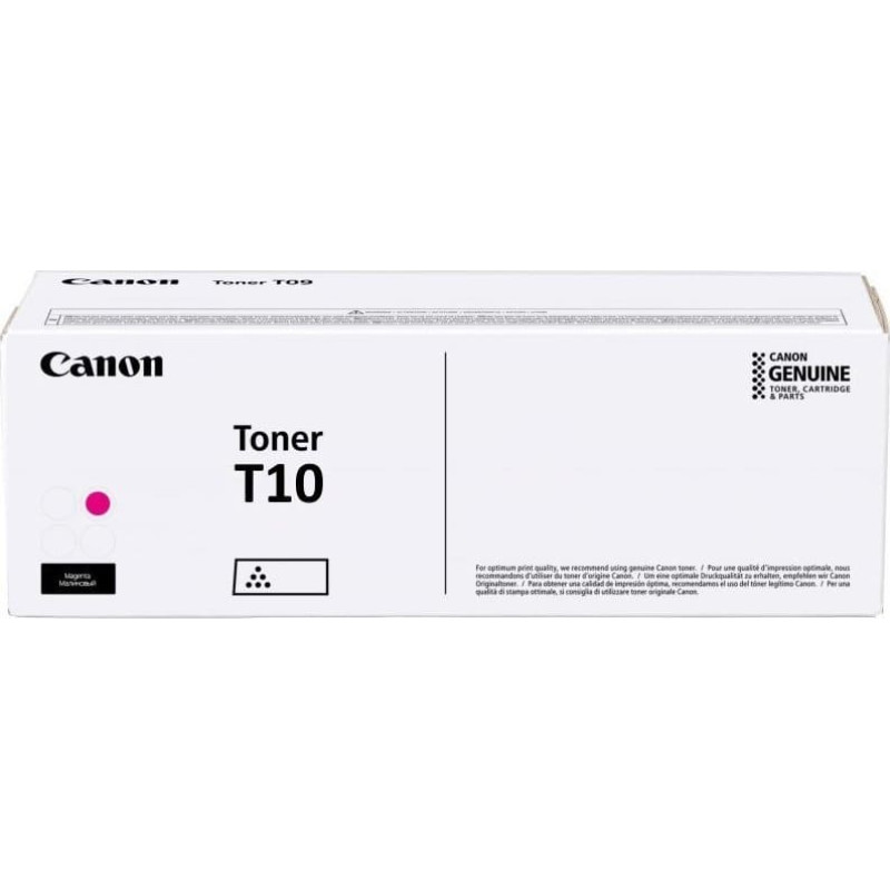 Canon Toner Canon Canon Toner Cart. T10 for i-SENSYS XC 1500/1530/1533 /1538 / IR C 1500/1530/1533/1538 / imageRUNNER C1500 magenta (4564C001) High Capacity