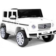 Lean Cars Samochód na akumulator Mercedes G500 biały