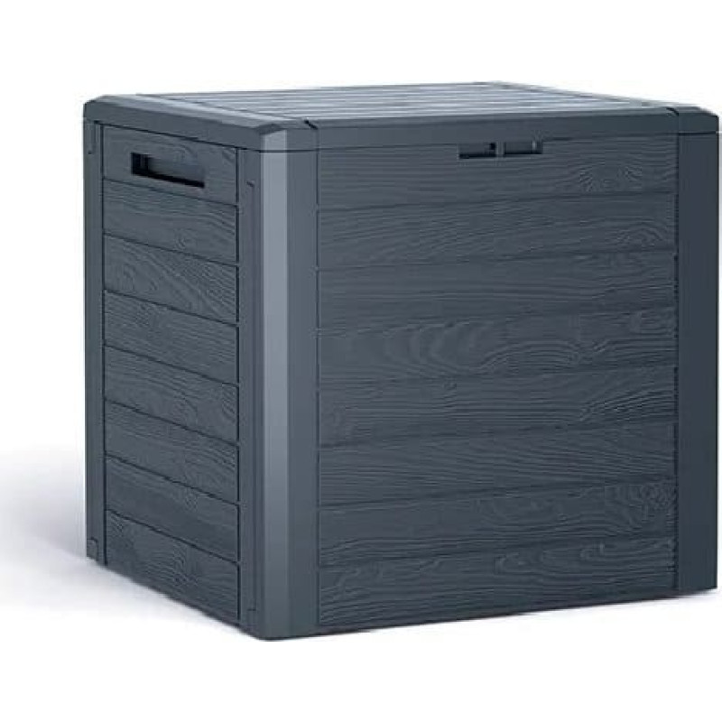 Prosperplast Skrzynia ogrodowa Prosperplast WoodeBox 140 l Antracyt