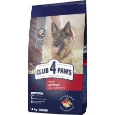 Club 4 Paws CLUB4Ł PIES 14kg ACTIVE