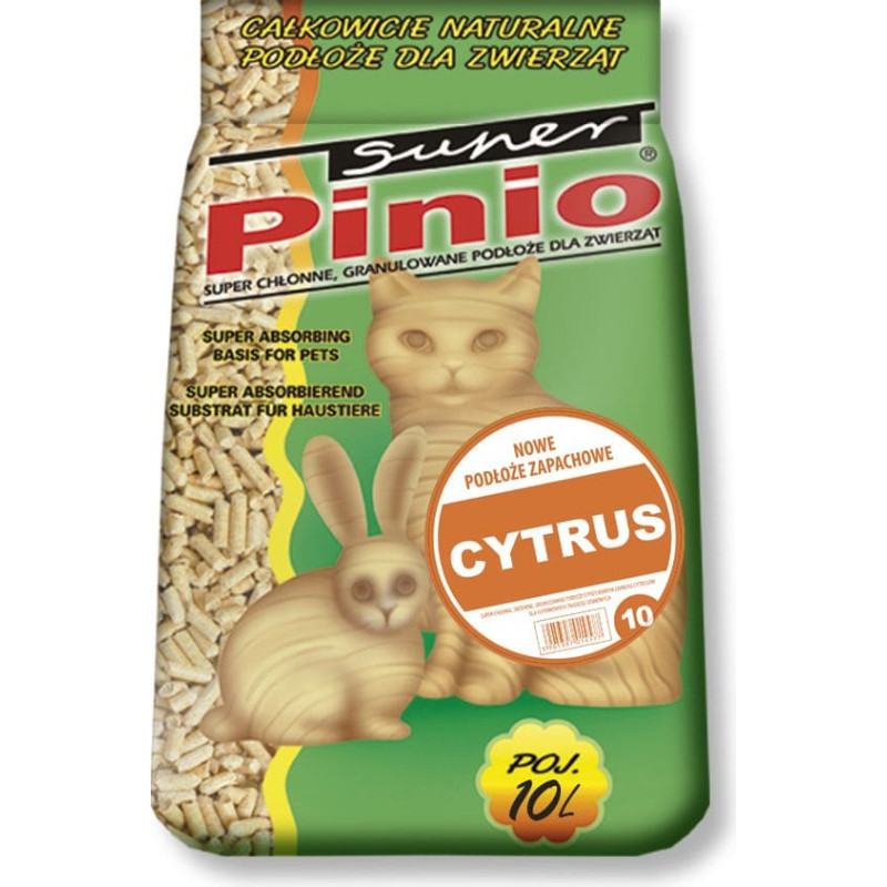 Super Pinio Żwirek dla kota Super Pinio Cytrus 10 l