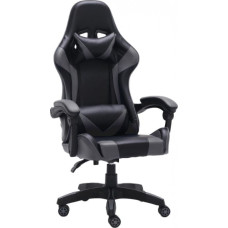 Topeshop Fotel Topeshop Remus czarno-szary