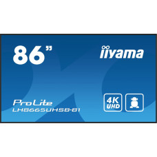 Iiyama Monitor iiyama iiyama LH8665UHSB-B1 signage display Kiosk 2,18 m (86