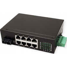 Roline Switch Roline Przemysłowy przełącznik ROLINE 7x RJ-45, 1x SC, niezarządzalny