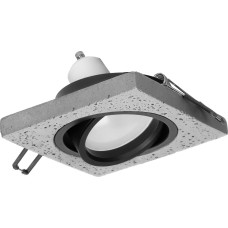 Orno HALISI SM ramka dekoracyjna oprawy punktowej,  kwadratowa, ruchoma, czarna, MR16/GU10 max 50W