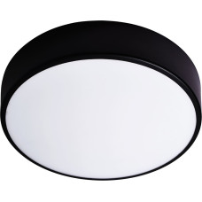 Orno Lampa sufitowa Orno OVO plafon 5xE27, 5x24W, czarna stal, klosz szklany matowy, IP20, ? 600