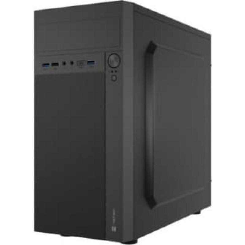 Natec NPC-2171 datora korpuss, galddators, melns