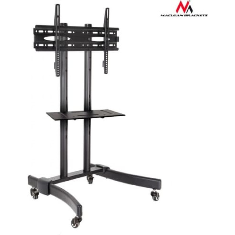 Maclean Professional TV stand trolley on wheels MC-739 max 40kg max 32-65 ''