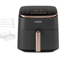 Cosori Turbo Blaze Chef Edition Single 6 L Stand-alone 1725 W Hot air fryer Black, Pink gold