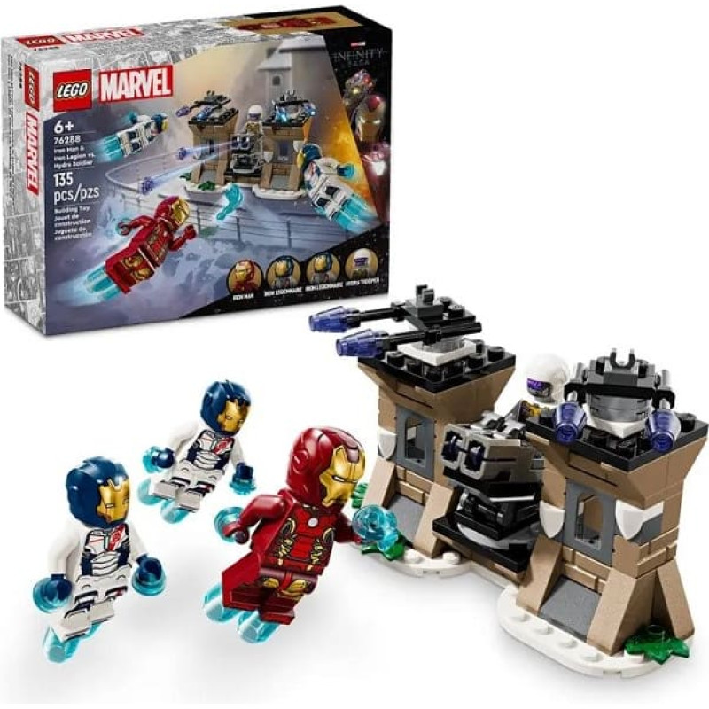 Lego Marvel Super Heroes Iron Man & Iron Legion vs. Hydra Soldier