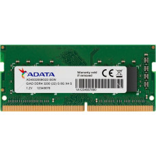 Adata AD4S32008G22-SGN memory module 8 GB 1 x 8 GB DDR4 3200 MHz