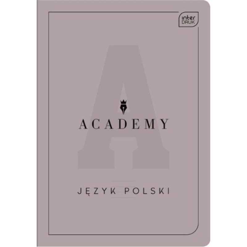 Interdruk Zeszyt A5/60K linia Polski Academy (10szt)