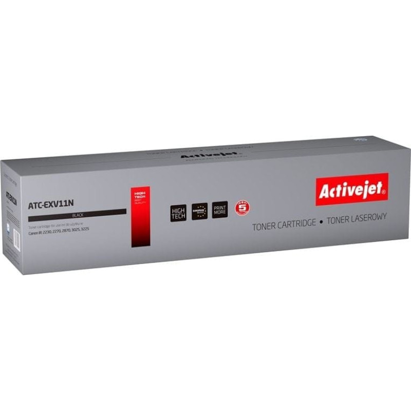Activejet Toner Activejet Activejet Toner Activejet ATC-EXV11N (zamiennik Canon C-EXV11; Supreme; 24000 stron; czarny)