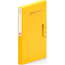 Moxom Segregator Moxom Folder NEW BINDER MOXOM, plastikowy, A4/25mm, żółty