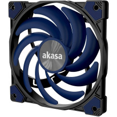Akasa Wentylator Akasa AKASA ventilátor ALUCIA XS12 (Photic Blue Edition), 12cm fan