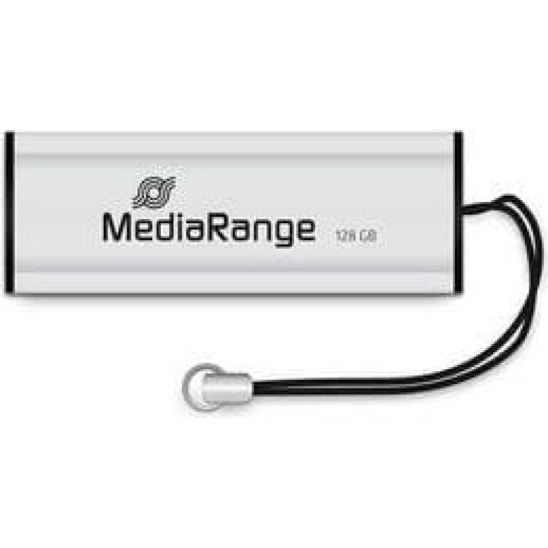 Mediarange 128 GB (silber/schwarz, USB-A 3.2 Gen 1)