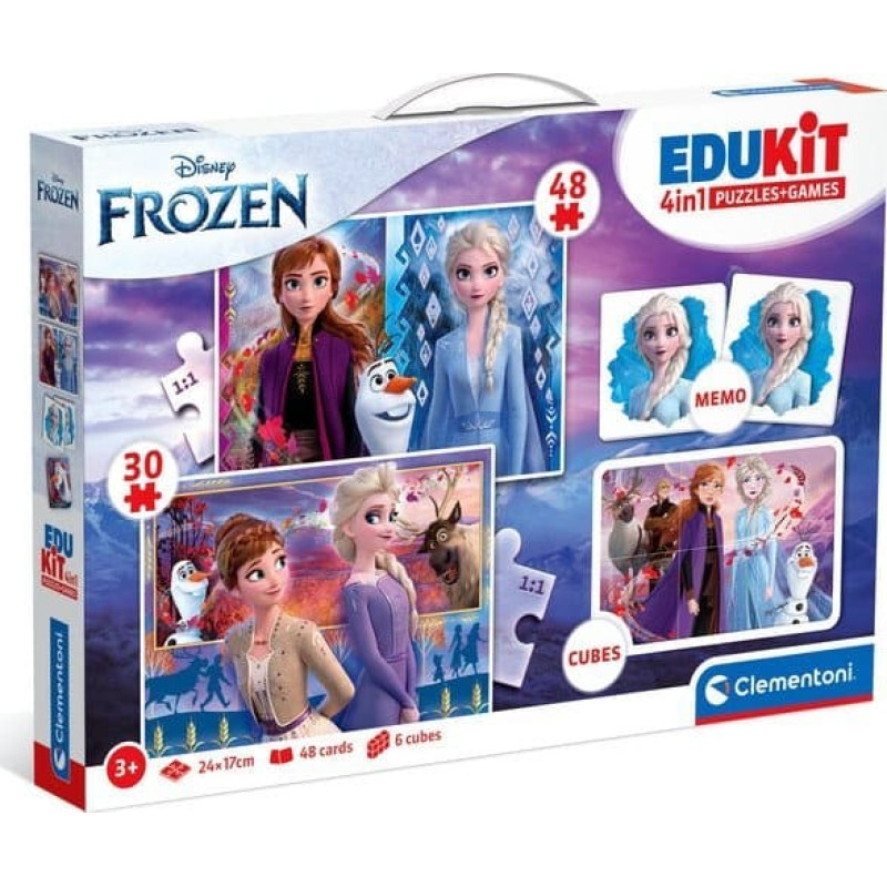 Clementoni Zestaw gier Edukit Frozen Kraina Lodu