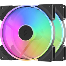 Fractal Design Wentylator Fractal Design Prisma AL-18 PWM 2-pack (FD-FAN-PRI-AL18-PWM-2P)