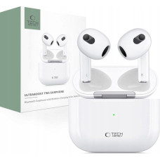 Tech-Protect Słuchawki Tech-Protect TECH-PROTECT ULTRABOOST TWS EARPHONE CORE WHITE