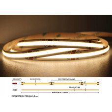 Mw Lighting Taśma LED MW Lighting TAŚMA LED LED-COB-24V/8W-WW/5M - 3000 K MW Lighting
