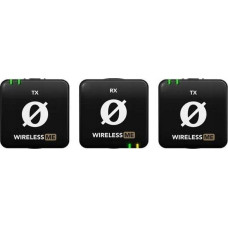 Ik Multimedia Mikrofon IK Multimedia RODE Wireless ME Dual - Kompaktowy bezprzewodowy system mikrofonowy z dwoma nadajnikami do nagrywania dwukanałowego (czarny)