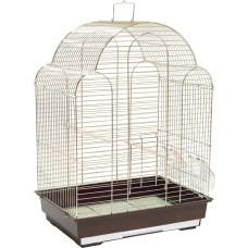 Panama Pet Klatka dla ptaków 42x30x57 cm złoto/brązowa
