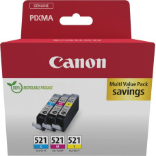 Canon Tinte Multipack CLI-521 (Blister-Verpackung mit Sicherheitsband)