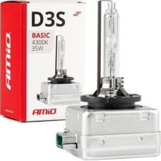 Amio Żarówka ksenonowa żarnik xenon D3S 35W 4300K AMiO BASIC AMIO-02947