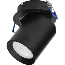 Orno Lampa sufitowa Orno MALTA SP 1, oprawa ścienno-sufitowa podtynkowa, GU10 max. 12W, IP20, czarna