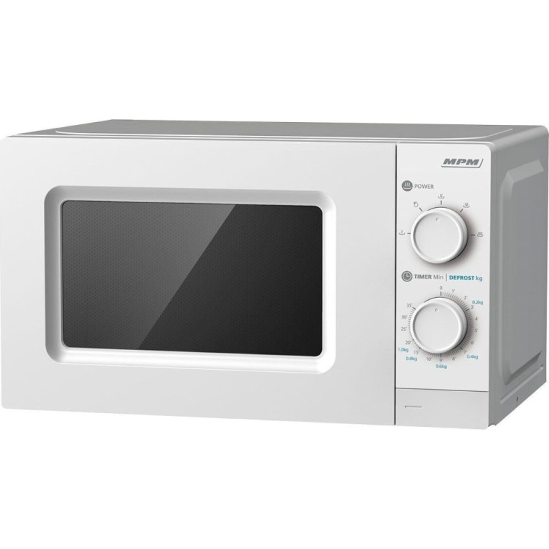 MPM Kuchenka mikrofalowa MPM KUCHENKA MIKROFALOWA MPM-20 KMM 11W BIAŁA