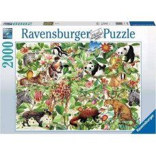 Ravensburger Puzzle 2000el Dżungla 168248 RAVENSBURGER p6
