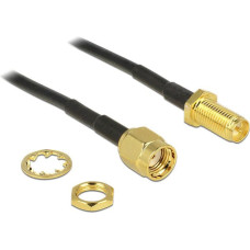 Delock Adapter RP-SMA -> RP-SMA, 200mm (88876)